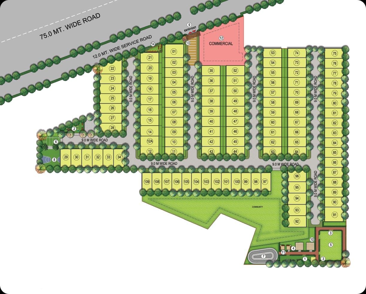 JMS Pride Layout plan floor plan